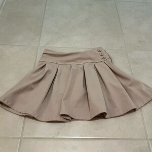 Stylish Beige Kids Skirt